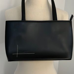 Ferragamo black shoulder purse